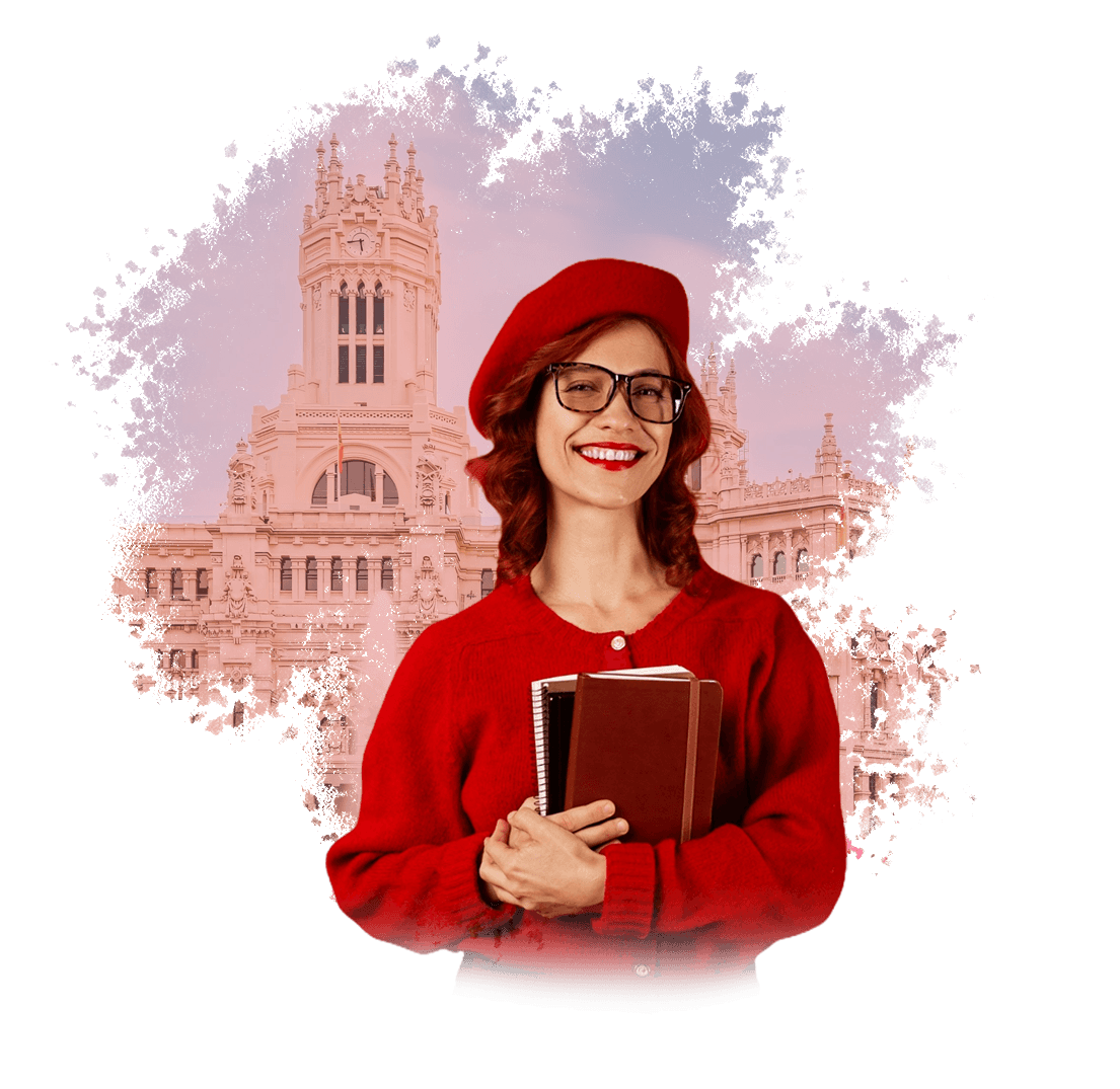 A student planning their studies in Spain