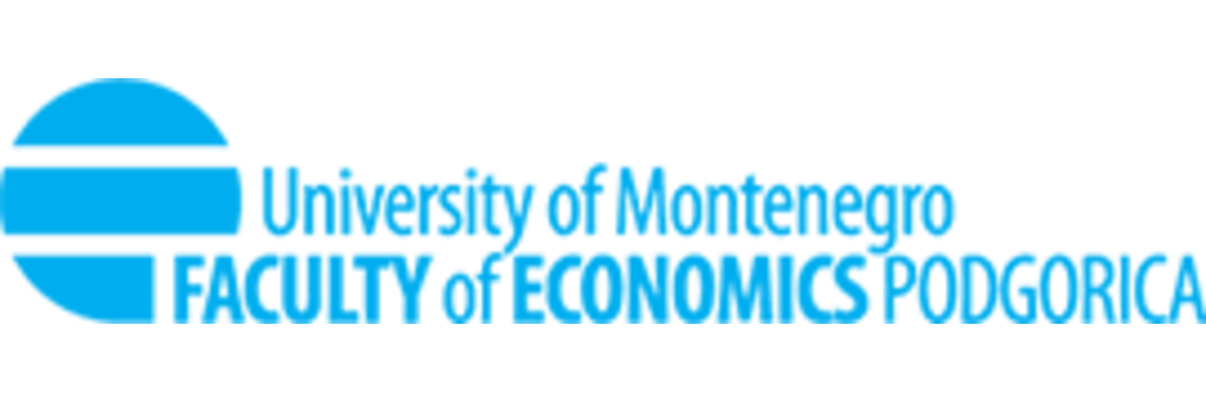 University of Montenegro, Faculty of Economics logo